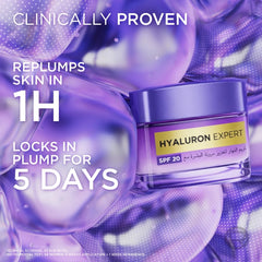 L'Oréal Paris Hyaluron Expert Replumping & Moisturizing Day Cream with Hyaluronic Acid SPF 20 50ml