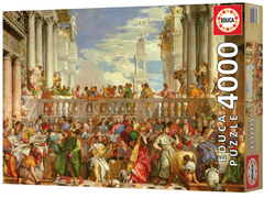 Educa 19949 - The Wedding Feast at Cana Puzzle (4000 Pieces) | 19949