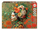 Educa 20233 - Floral Portrait Fantasy Puzzle 1000 Pieces | 20233