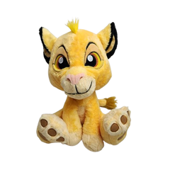 Lion Cub Plush Toy - Soft Yellow Stuffed Animal | 551-2