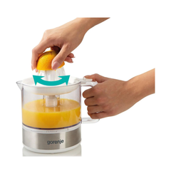 Gorenje Citrus Juicer 30W - 0.8L Capacity - Easy-Clean Design | CJ30E (GRJ-CJ30E)