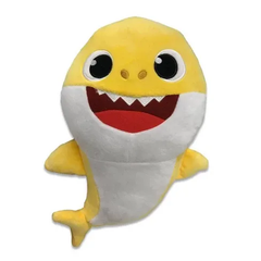 Baby Shark Yellow Plush Toy 30 cm - Soft Stuffed Figure, Kids Singing Character | 113