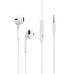Promate Lightweight High-Performance Stereo Earbuds - White | gearPod-IS2.WHITE