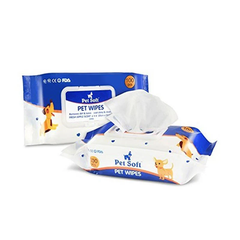 Pet Wipes (100 Pcs) - Gentle Cleaning for Dogs & Cats