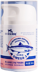 روكو وروكسي بيتي سالمون كريم – مكمل غذائي أوميغا 3، 50 مل