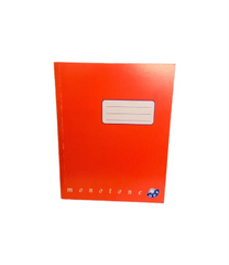 OPP Monotone Squared Notebook 165 x 210 mm, Red