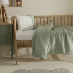 Karaca Home Baby Harper 100% Cotton Comfort Set Sage | 8680214393291