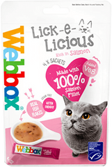 Lick e Licious - Salmon Fillet 4 × 20g | 864199