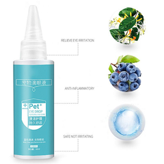 Pet Eye Cleaner Drops - Natural Eye Care Solution, 60ml