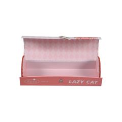 Lazy Cat Pencil Case - Pink | LC-PC001
