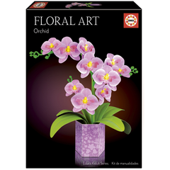 EDUCA Floral Art - مجموعة حرفية ثلاثية الأبعاد للأوركيد | 20135