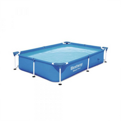 Bestway Steel Pro Rectangular Frame Pool 221×150×43 cm | P-56401