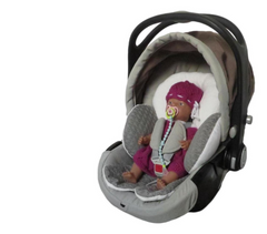Maxi-Cosi Car Seat Insert - Car Seat Head and Body Support - Infant Insert - Baby Cushion - Includes Pacifier