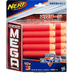 عبوة إعادة تعبئة أسهم Nerf الرسمية ميجا أكسترايك 10 سهام | HBNRA4368