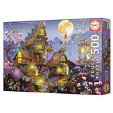 Educa 19554 - Enchanted Fairy Treehouse 500-Piece Jigsaw Puzzle | 19554