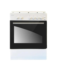 Big Chef GC655 Gas Cooker 60×55 cm - Silver | BIGWCOKGC655