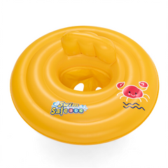 Bestway Swim Safe ABC Inflatable Baby Seat - Round Yellow Float | P-32096