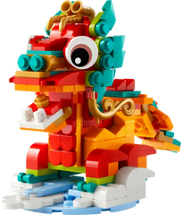 LEGO Year of the Dragon Building Set - 214 Pieces - Lunar New Year Zodiac Display | 40611