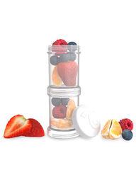 Twistshake Container 2x 100ml - White | TWI78028
