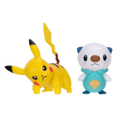 Pokemon Battle Figure Pack - Pikachu & Oshawott Official Detailed Figures 5 cm Each | PKW4068
