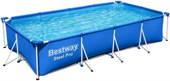 Bestway Steel Pro Rectangular Frame Pool 400×211×81 cm | P-56405