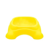 Kitten Feeding Bowl - Plastic Food & Water Dish for Cats - Yellow