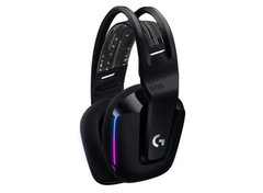 Logitech G733 LIGHTSPEED Wireless Gaming Headset with Suspension Headband - Black | 981-000863