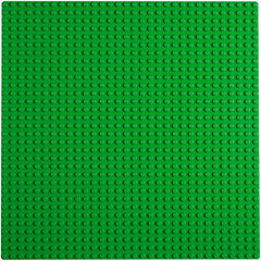 مجموعة ألعاب مكعبات البناء "لوح أساس أخضر كلاسيكي" من LEGO؛ ألعاب للأولاد والبنات والأطفال (قطعة واحدة) | 11023