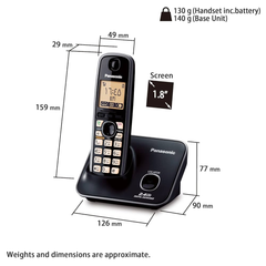 Panasonic Cordless Phone with Caller ID | KX-TG3711SX