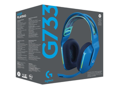 Logitech G733 Blue LIGHTSPEED Wireless Gaming Headset | 981-000943