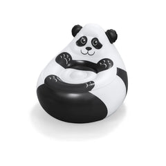 Bestway Inflatable Kids Air Chair - Panda Design - Comfortable Flocked Air Chair with Repair Patch | P-75116