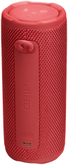مكبر صوت بلوتوث JBL Grip محمول - أحمر - تصميم مقاوم للماء والسقوط - 14 ساعة تشغيل | JBL-GRIP-RED