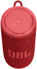 مكبر صوت بلوتوث JBL Grip محمول - أحمر - تصميم مقاوم للماء والسقوط - 14 ساعة تشغيل | JBL-GRIP-RED