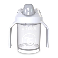Twistshake 230ml Mini Sippy Cup - White | TWI78053