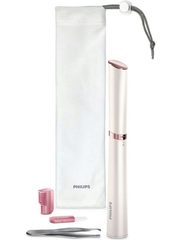 Philips Touch-Up Pen Trimmer - Body & Face Precision Trimmer, Ceramic Pearl White | HP6393/60