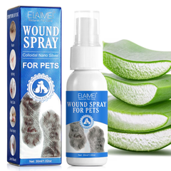 ELAIMEI Pet Wound Spray – Colloidal Nano Silver - 30 ml | ELA-WS30