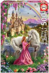 Educa Enchanted Castle & Unicorn 500-Piece Puzzle | 17985