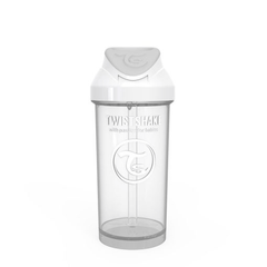 Twistshake 360ml Straw Sippy Cup - White | TWI78592
