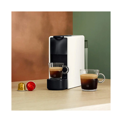 Nespresso C30 Essenza Mini Coffee Machine - Pure White | C30 ESSENZA MINI PURE WHI