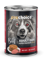 Prochoice Adult Dog Beef & Rice Pate 400 Grs | P3012
