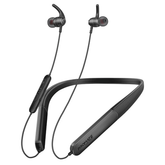 Promate SportFitâ„¢ High Fidelity Wireless ENC Neckband Earphones with 200 Hours Playtime - Black | LEAP-200H.BLACK