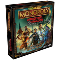 Hasbro - Monopoly Dungeons & Dragons Movie Edition Board Game | HBGMF6219E