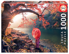 Educa Japanese Autumn Lake 1000-Piece Puzzle | 18455