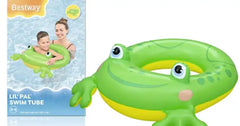 Bestway Inflatable Frog Swim Ring - Animal Series | P-36464
