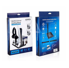 OIVO Multifunctional Cooling Stand for PS5 - Vertical Stand with Cooling & Charging | P5246