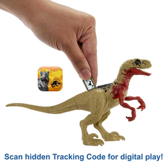 Jurassic World Search ’n Smash Truck Set with Atrociraptor Dinosaur & Human Action Figure