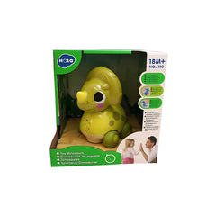 Mola Dinosaur Rolling Toy - Toddler Push & Roll Figure - Yellow-Green | 6110