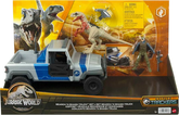 Jurassic World Search ’n Smash Truck Set with Atrociraptor Dinosaur & Human Action Figure