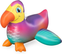 Bestway Inflatable Toucan Ride-On Pool Float 141×113 cm | P-41504