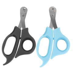 Pet Nail Clippers for Cats & Dogs - Safe and Easy Grooming Trimmer Scissors - Blue